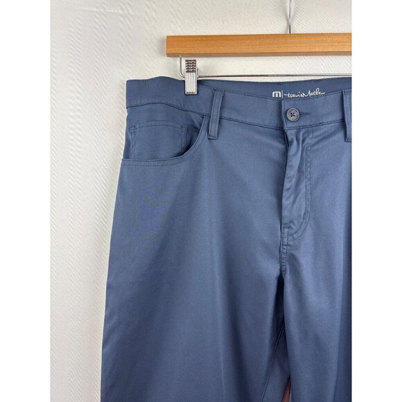 Men’s Travis Mathew Size 36 Navy Blue Slacks - Picture 2 of 6